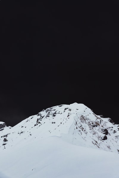 雪山摄影